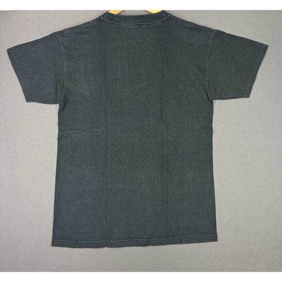 Vintage Y2K Shaun Of The Dead Movie Promo Rare Art Zombie Blood Medium T Black - Picture 2 of 8